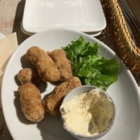 Karaage Portion size is actually huge, we just ate a bunch before the photo was taken at AIN SOPH.Soar in Tokyo