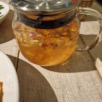 Shamus tea. Rose, chamomile and citrus fruit blend at AIN SOPH.Soar in Tokyo