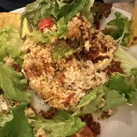 Taco salad (mostly rice)  at AIN SOPH.Soar in Tokyo