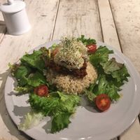 taco rice at AIN SOPH.Soar in Tokyo