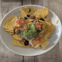 Nachos … very small  at AIN SOPH.Soar in Tokyo