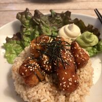 veggie meat plate  at AIN SOPH.Soar in Tokyo