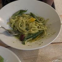 Rice based pasta  at AIN SOPH.Soar in Tokyo