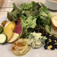 Salad option  at AIN SOPH.Soar in Tokyo