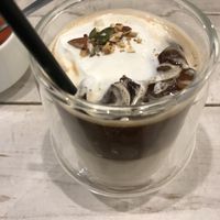 Maple soy latte  at AIN SOPH.Soar in Tokyo