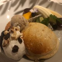 Vegan pancakes, yum!! at AIN SOPH.Soar in Tokyo