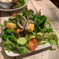 Salad were small plates and tasted good with some variety of veggies at AIN SOPH.Soar in Tokyo