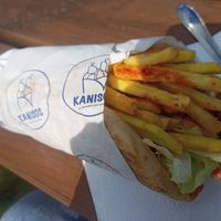 Pita vegan at Kanisos in Uccle