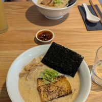 Miso shio ramen at New Wave in Manchester