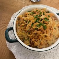 Wildschänauer Brez‘n-Suppe  at Traditionsgasthof Weissbacher in Wildschonau