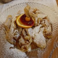 Vegan Kaiser Schmarnn at Traditionsgasthof Weissbacher in Wildschonau