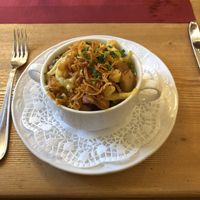 Wildschönauer Brezensuppe (midi) at Traditionsgasthof Weissbacher in Wildschonau