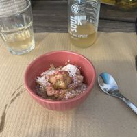 Dessert  at Luz & Tierra in Malaga