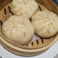 Steamed buns at Happy Veggie House in Calgary