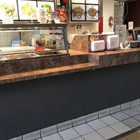 Love this friendly restaurant at Happy Veggie House in Calgary