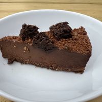 Vegan chocolate torte   at Deli In The Square  in Strathpeffer