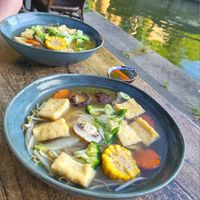 Vegan pho at Vega No Vega in Rotterdam