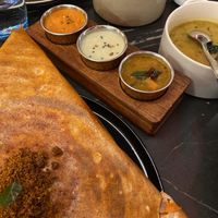 Dosa sauces  at Flames Of India in Westcliff-on-sea
