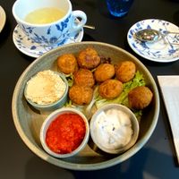 Falafel Share at Vegabar Restaurant in Sulzbach