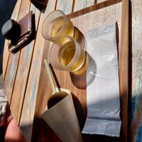 Dumplings set at Sumekamicha in Kyoto