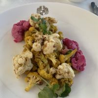 Cauliflower 3 ways (adapted without cream)  at Hotel Schloss Dürnstein in Duernstein