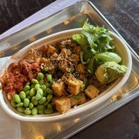 Build-your-own Tofu Poke Bowl  at Big Fin Poké  in South Portland