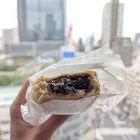 the one filled with read bean paste at Gozasoro - Shinjuku Takashimaya in Tokyo