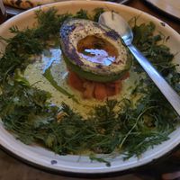 Aguacate con kimchi y Leche de tigre🔥 a must order at CHUI in Mexico City