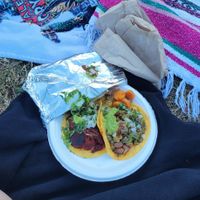 Hongo and nopal tacos at Carmelo's Tacos - Broadway E in Seattle