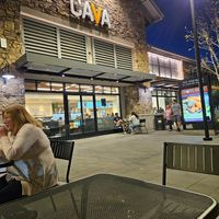 Good out door eating and indoor. at CAVA - Rinaldi St in Los Angeles