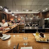 Indoor dining area; it’s decidedly small and cozy!   at Broder's Pasta Bar in Minneapolis