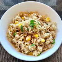 Corn rice  at The Garden in Dubai