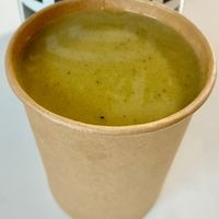 Asparagus and broccoli soup at Krave - Barsha Heights  in Dubai