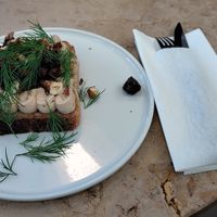 Mushroom Toast at Café Irma  in Zurich