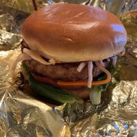 Plant-Based Slaw Burger   at Walt Disney World - Roaring Fork in Lake Buena Vista