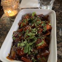 Chilli chicken(vegan)  at Sarthi in Bath