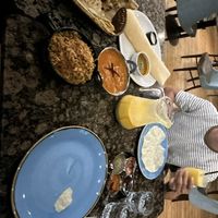 Butter chicken, biriyani, various naans and popadoms   at Sarthi in Bath