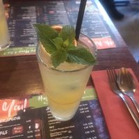 Elderflower mocktail  at Banana Tree - Wardour in London