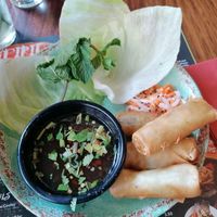 Vegetable spring rolls (lunch express menu) at Banana Tree - Wardour in London