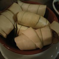 sitcky rice in palm leaves at Banana Tree - Wardour in London