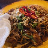 Vegan Pad Thai with Vegan Bites at Banana Tree - Wardour in London