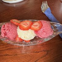 Ice cream and sorbet  at The Crown  in Yarm