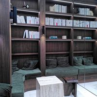 Eat-in space at Copains - Rosiers in Paris