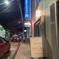 Street view. at Felicity Rooftop Restaurant in Soufriere