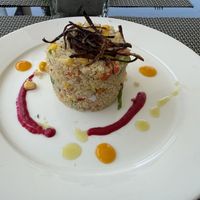   at Felicity Rooftop Restaurant in Soufriere