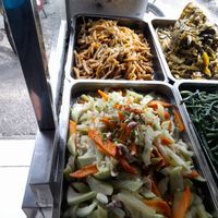 Com chay selection at Cơm Chay Việt in Ho Chi Minh City