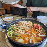  at Hwangridan Budaejjigae in Gyeongju-si