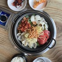   at Hwangridan Budaejjigae in Gyeongju-si