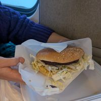 Vegan Burger at Arilds Grillbar in Narvik