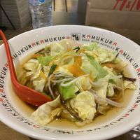 Vegetable ramen  at Kamukura in Tokyo